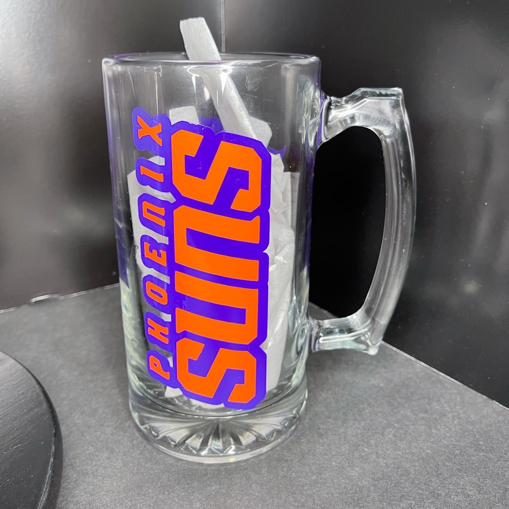 Glass Beer Mug - Phoenix Suns